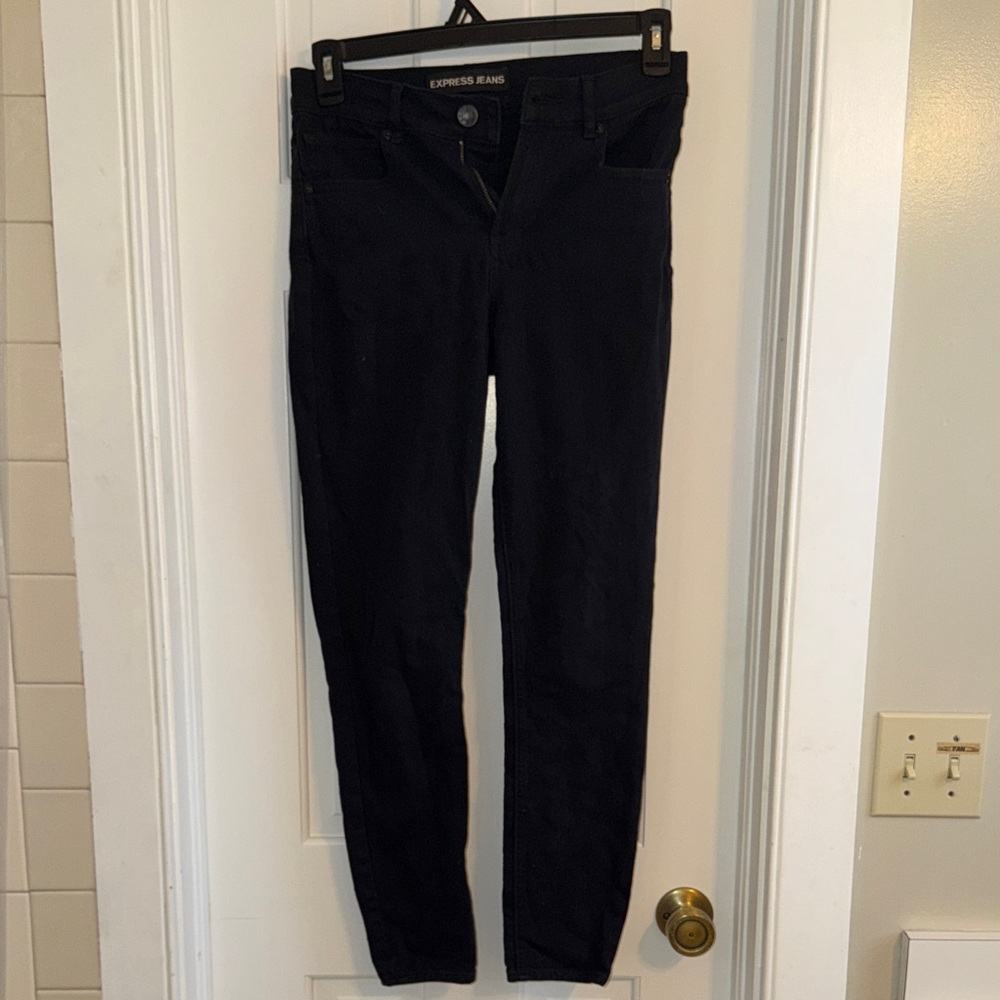 Express Classic Black Denim Pants